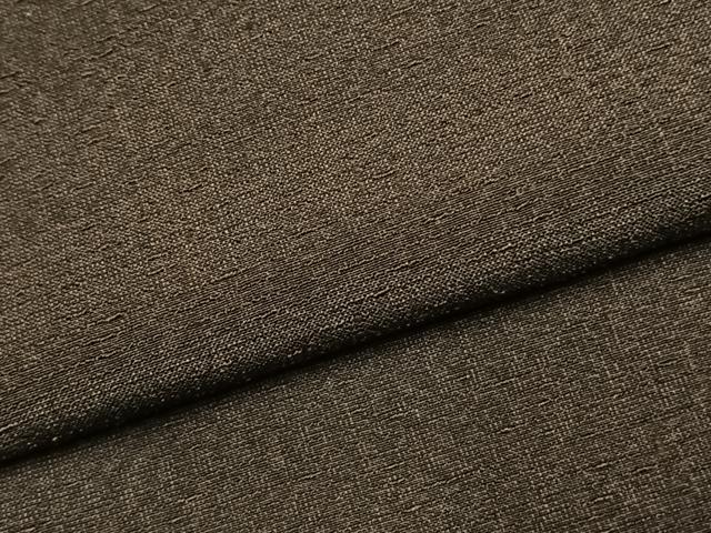 平和屋着物○男性 お召 アンサンブル 憲法色 正絹 逸品 AABH0658fy