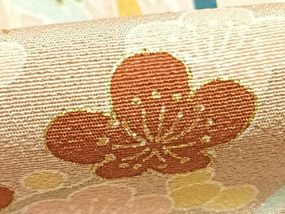 平和屋着物●訪問着　友禅　茶屋辻文様　暈し染め　金彩　正絹　逸品　AABH0655fy