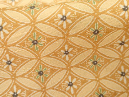 平和屋着物●上質な小紋　七宝花文　正絹　逸品　未使用　AABG9961cs