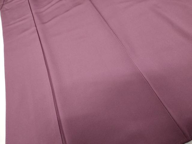 平和屋着物●上質な色無地　梅紫色　正絹　逸品　AABG9956cs 平和屋着物○上質な色無地 梅紫色 正絹 逸品 AABG9956cs