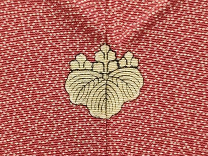 平和屋着物■江戸小紋 家内安全 正絹 逸品 DABD2509du