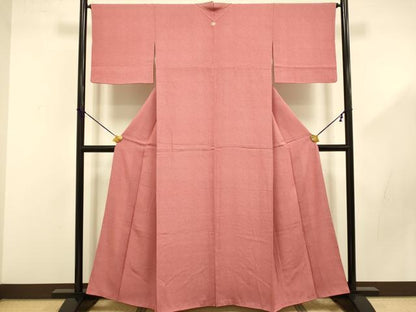 平和屋着物■江戸小紋 家内安全 正絹 逸品 DABD2509du