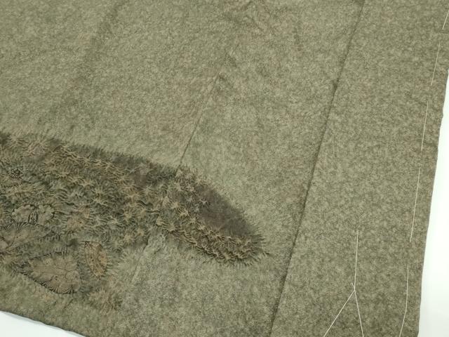 平和屋本店∞最高級　初代　久保田一竹　幻の辻が花　袖なし羽織　絞り　葵　逸品　未使用　CZAA5494s6