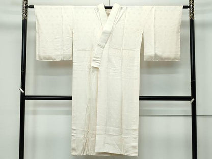 平和屋本店●極上　十七代京屋林蔵　訪問着・長襦袢セット　本場結城紬地　辻が花　絞り　草木染　共箱付き　逸品　未使用　CZAA5519s6