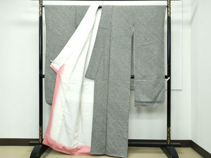 平和屋本店●極上　振袖　総絞り　黒地　逸品　未使用　CZAA5506s6
