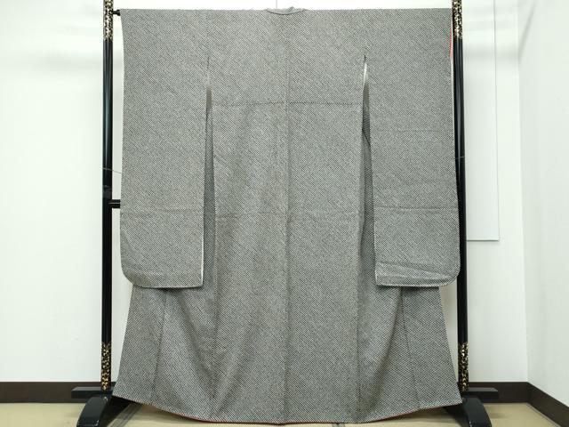 平和屋本店●極上　振袖　総絞り　黒地　逸品　未使用　CZAA5506s6
