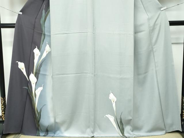 平和屋本店●極上　京都の名門ブランド　銀花仙　訪問着　カラー　暈し染め　金彩　逸品　CZAA5548s6