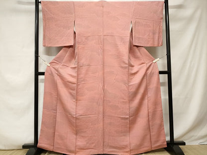 平和屋着物■上質な小紋 雲取り文 暈し染め 正絹 逸品 CABE1941ev