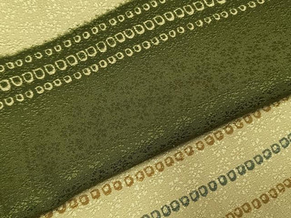 平和屋着物●長襦袢　無双仕立て　市松文様　正絹　逸品　AABH0676fy