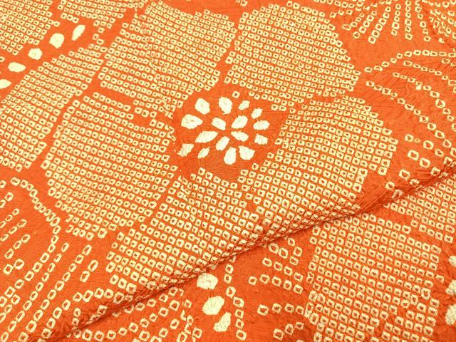 平和屋着物○豪華振袖 総絞り 舞花文 正絹 逸品 AABH0673fy