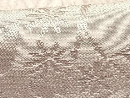 平和屋着物●長襦袢　無双仕立て　草花地紋　鴇鼠色　やまと誂製　正絹　逸品　AABH0678fy