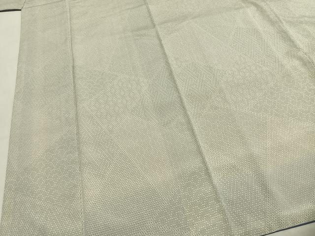 平和屋着物●本塩沢　110亀甲　切嵌文　正絹　逸品　AABH0690fy