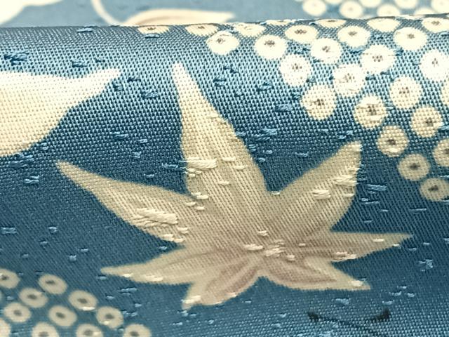 平和屋着物●訪問着　舞葉文　正絹　逸品　AABH0703fy