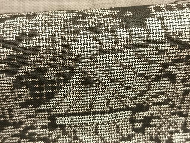 平和屋着物○本場大島紬 カタス9マルキ 風景文 正絹 逸品 AABH0714fy