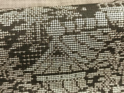 平和屋着物●本場大島紬　カタス9マルキ　風景文　正絹　逸品　AABH0714fy