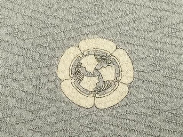 平和屋着物●豪華色留袖　駒刺繍　貝桶花鳥文　金彩　正絹　逸品　DABD6125du