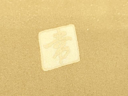 平和屋着物●訪問着　作家物　誰ヶ袖花文　金彩　正絹　逸品　DABC3802az