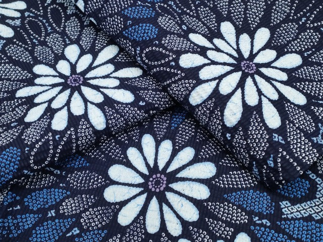 平和屋着物∴夏物 浴衣 花火 リップル生地 綿 逸品 CABD2766ng