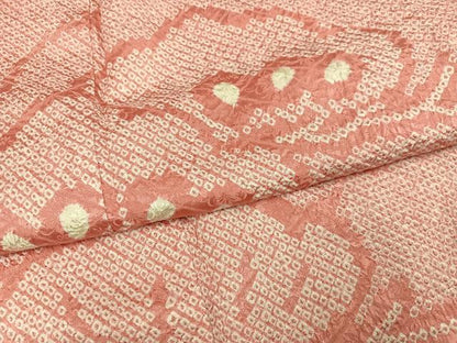 平和屋着物●豪華振袖　絞り　松　正絹　逸品　AABH3803ph