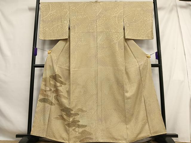 平和屋着物■色留訪問着　作家物　霞文　暈し染め　金彩　正絹　逸品　AABH0964oa