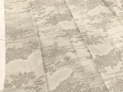 平和屋着物■上質な小紋　手描き　御所解文　正絹　逸品　BAAW7639hv