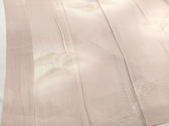 平和屋着物■長襦袢 無双仕立て 本手ぼかし 彩花 片輪車文 正絹 逸品 BAAW7879hv
