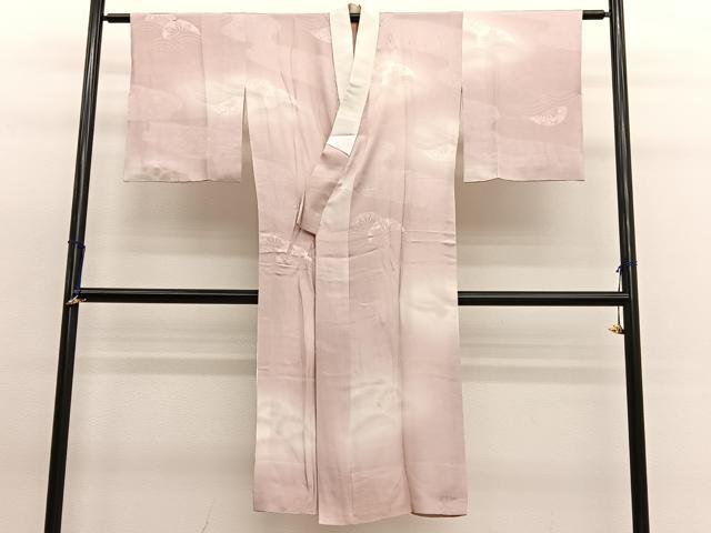 平和屋着物■長襦袢 無双仕立て 本手ぼかし 彩花 片輪車文 正絹 逸品 BAAW7879hv