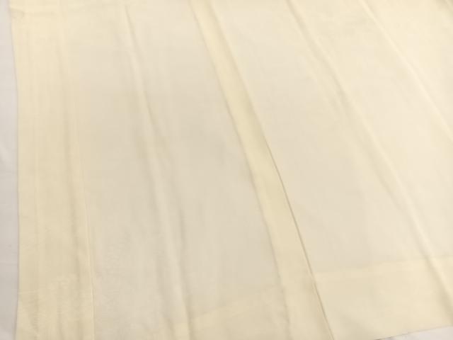 平和屋着物■長襦袢 無双仕立て 流水花地紋 正絹 逸品 BAAW7905hv