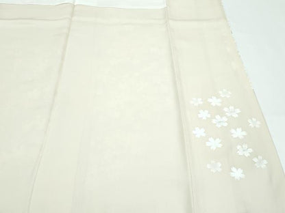 平和屋本店●極上　竹珠庵　訪問着　螺鈿　手描き　桜　暈し染め　金彩　逸品　未使用　CZAA5551s6