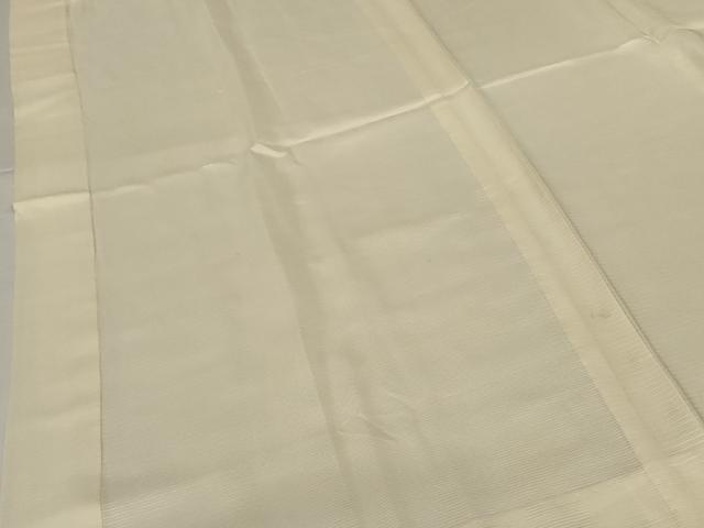 平和屋着物＊夏物　男性　長襦袢　絽　鳥の子色　正絹　逸品　AABH3270jd