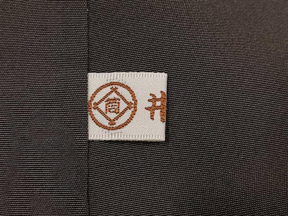 平和屋着物●本場大島紬　刺繍　稲　正絹　逸品　未使用　AABH3850ph