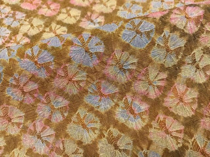 平和屋着物●菅原工房　菅原結作　漢方染紬　正絹　逸品　未使用　AABH3862ph