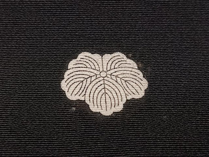 平和屋着物●本加賀友禅作家　百貫華峰　黒留袖　花鳥文　暈し染め　正絹　逸品　AABH3880ph