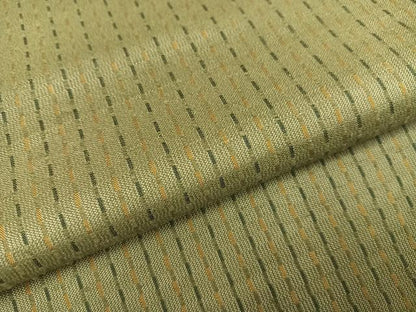 平和屋着物●上質な紬　綾織　間道　正絹　逸品　AABH4043ph