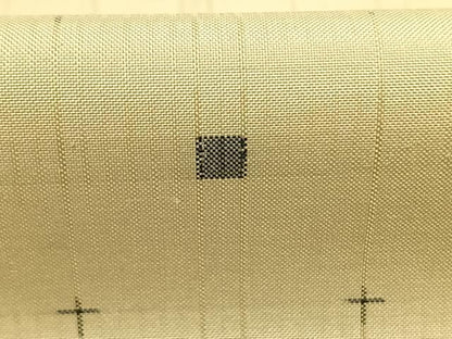 平和屋着物●本場大島紬　十字絣　正絹　逸品　AABH0786fy