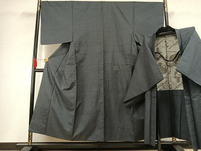 平和屋着物●男性　本場大島紬　アンサンブル　120亀甲　総詰め　正絹　逸品　AABH0757fy
