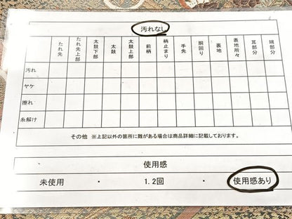 平和屋着物◎六通柄袋帯　唐織　宝尽くし草花文　金糸　正絹　逸品　BAAW8778yc