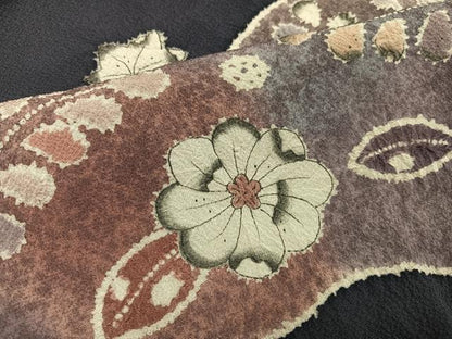 平和屋着物●訪問着　辻が花　絞り　正絹　逸品　AABH4056ph