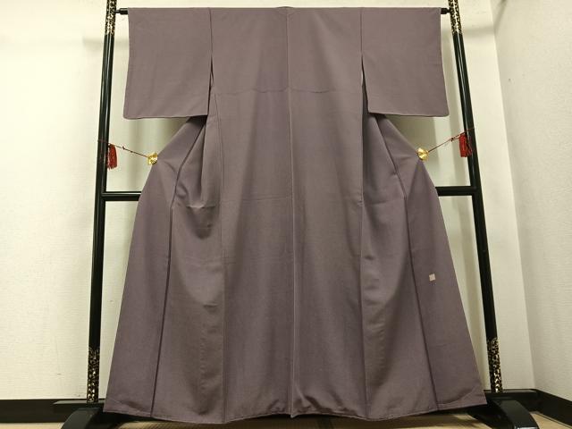 平和屋着物●江戸小紋　作家物　鮫小紋柄　正絹　逸品　未使用　AABH4064ph