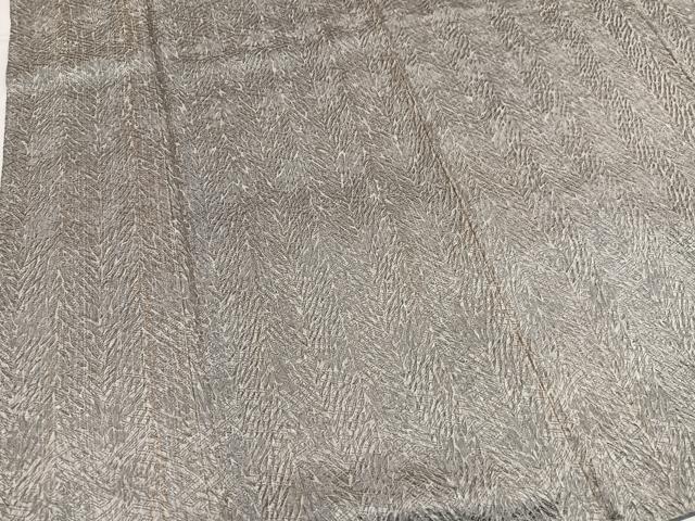 平和屋着物●名門　藤娘きぬたや・杢目絞り　小紋　正絹　逸品　AABH4081ph