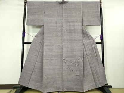 平和屋着物●極上　菅原工房　菅原結作　漢方染紬　逸品　DZAB6572kh6