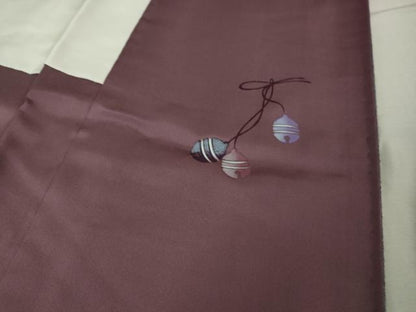 平和屋着物●極上　菅原工房　菅原結作　漢方染紬　逸品　DZAB6572kh6