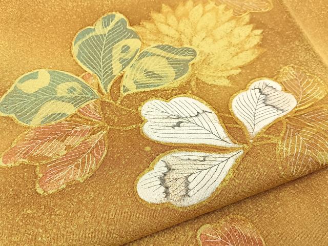 平和屋着物□訪問着 辻が花 手描き たたき染め 正絹 逸品 BAAW9144hj