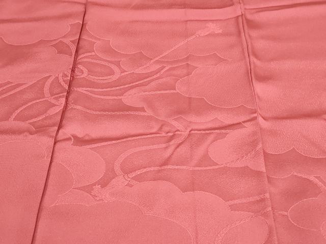 平和屋着物■豪華色留袖 刺繍 結び紐花文 正絹 逸品 未使用 DABD3266sf