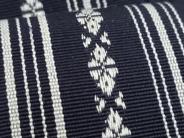 平和屋着物◎男性　本場筑前博多織　角帯　献上　男帯　井上絹織謹製　証紙付き　正絹　逸品　CABE6262fb