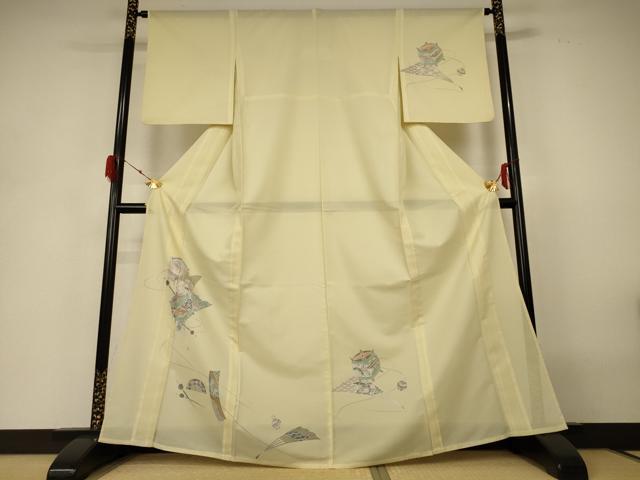 平和屋着物＊夏物　訪問着　絽　糸巻文　洗える着物　AABH3909jd 平和屋着物＊夏物 訪問着 絽 糸巻文 洗える着物 AABH3909jd - メルカリ
