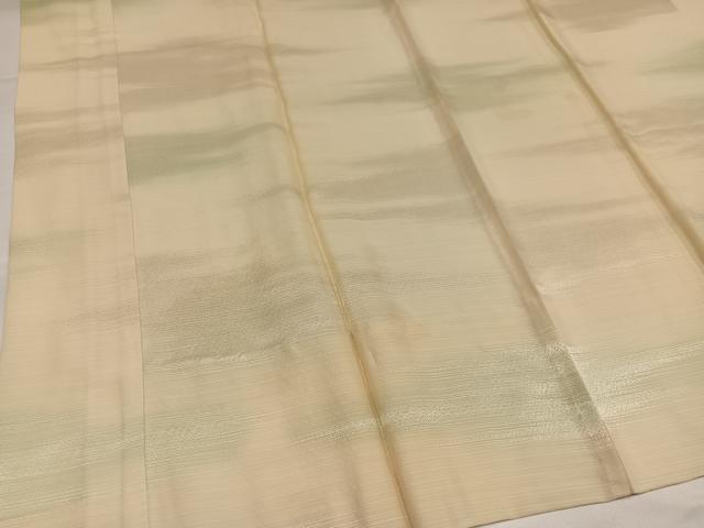 平和屋着物●長襦袢　無双仕立て　霞地紋　暈し染め　正絹　逸品　未使用　AABH4175ph