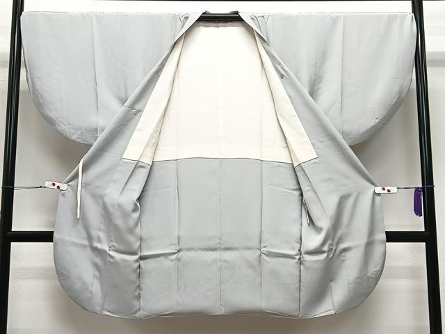 平和屋着物∞染色家 岩浅公展　道行コート　霞文　暈し染め　ロング丈　正絹　逸品　CABE4897ua