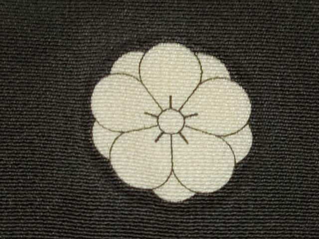 平和屋着物■豪華黒留袖　刺繍　立波飛鶴枝松文　金彩　正絹　逸品　CABD9939ze