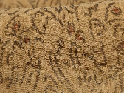 平和屋着物＊夏物 小千谷ちぢみ 幾何学文様 麻 逸品 AABH4006jd